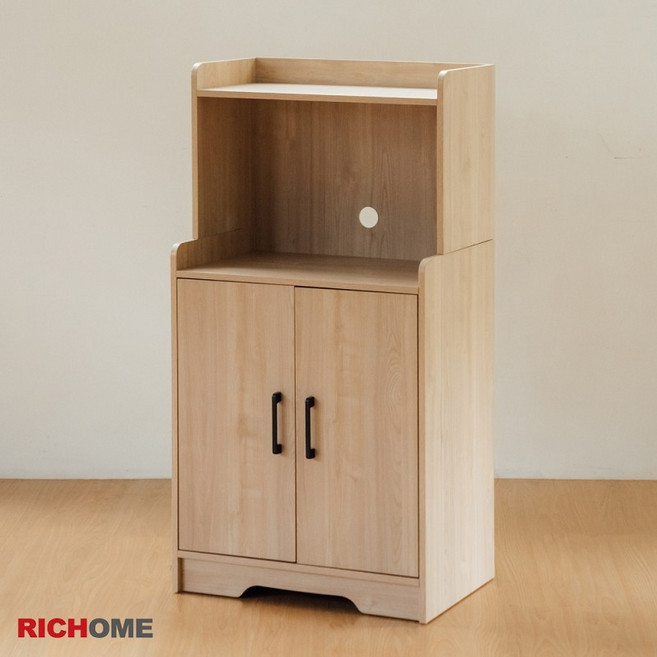 RICHOME 雙門電器櫃, 原木