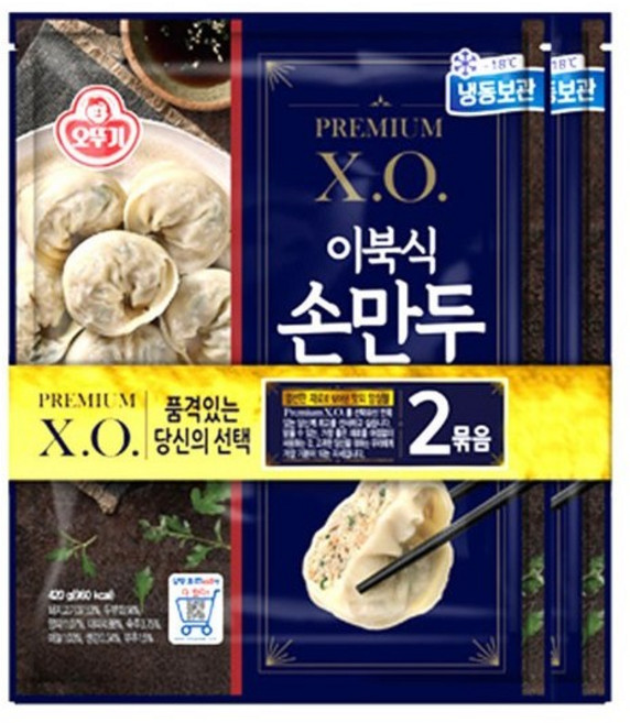 오뚜기 XO 이북식 손만두, 1개, 820g