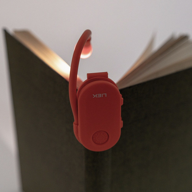 [리에크 정품] 2025년형 리에크 멀티라이트 독서등 북라이트 휴대용 LED, Tangerine(탠저린)