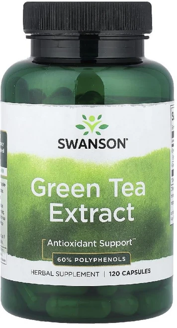 스완슨 녹차 추출물 Green Tea Extract 캡슐 120정, SwansON 온, 녹차 추출물, 캡슐 120정 279, 1개 - 쿠팡