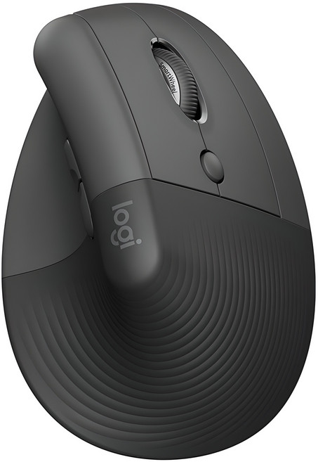 로지텍 리프트 버티컬 에르고노믹 마우스, 그래파이트 블랙