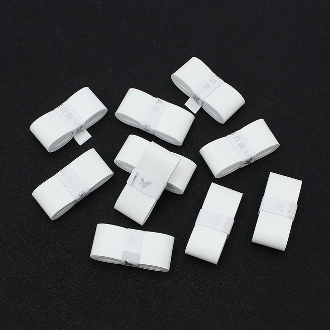 밀착핏 스포츠 그립테이프, 10개, 화이트