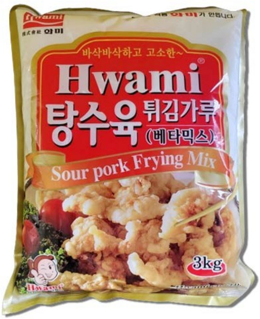 [화미] 탕수육튀김가루(베타믹스), 3kg, 2개