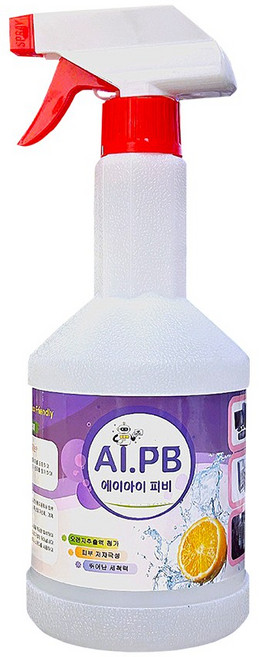 다목적 세정제 클리너 에이아이 피비 AI PB, 1개, 650ml