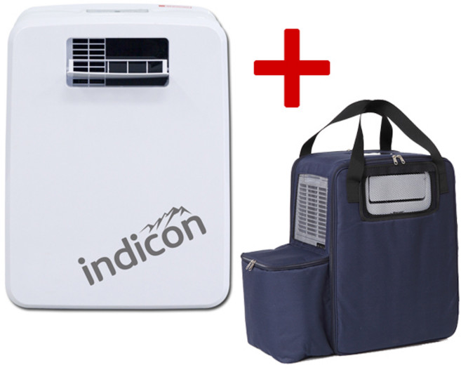 인디콘 캠핑콘 캠핑에어컨 미니 소형 이동형 캠핑용 에어컨 USP-3050 정품가방포함