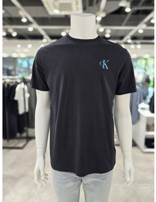 캘빈클라인 진 CALVIN KLEIN JEANS 캘빈클라인진남여공용 모노그램 레귤러핏 반팔 티셔츠 4RG891G-UB1 QCK602 YSA349