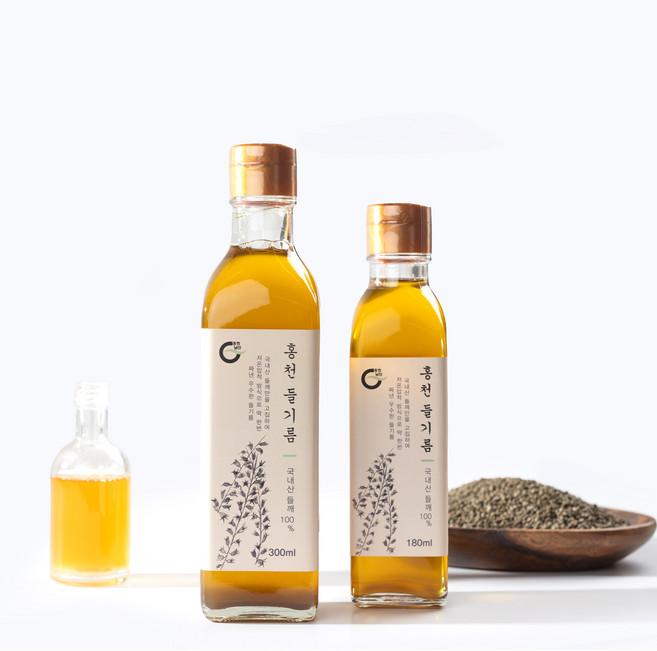 홍천 들기름 100% 국산 들기름, 1개, 300ml