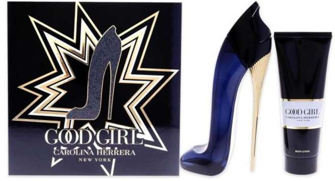 Carolina Herrera 캐롤라이나 에레라 굿걸 향기 세트 오 드 파르품 50ml 그리고 바디 로션 75ml, 1개