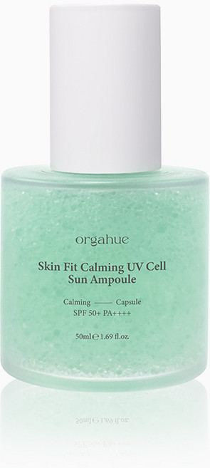 올가휴 스킨 핏 카밍 UV 셀 선 앰플 SPF50+PA++++ 안티에이징케어 자외선완벽차단, 1개, 50ml