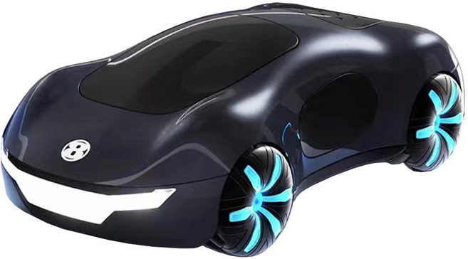 UB 듀얼 무선 소울카 드리프트 퍼포먼스 RC카, 블랙, 1개