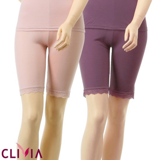 라이오셀섬유 레이스밴딩 3부내의 하의 cwi4305P