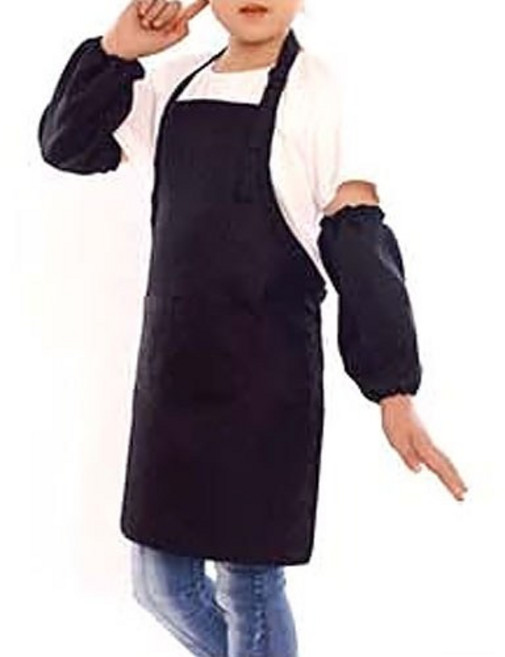 미술 앞치마, 블랙