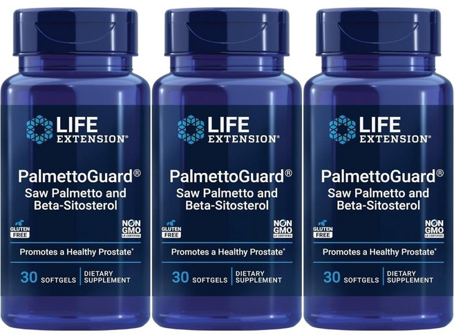 라이프익스텐션 쏘팔메토 베타시토스테롤 30정 3개