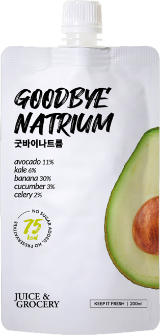 주스앤그로서리 굿바이나트륨 200ml