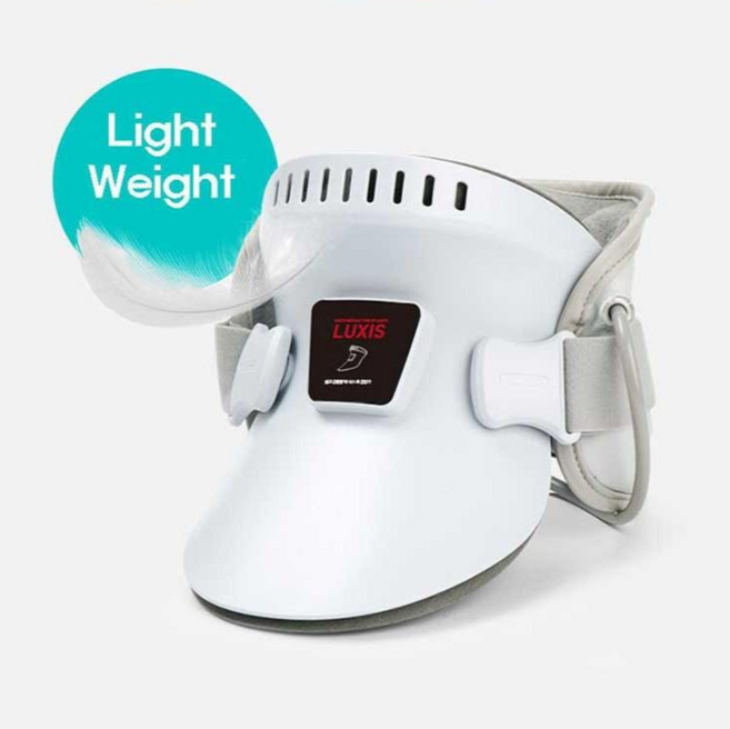 목 견인기 거북목 스트레칭 의료기기 1등급 + 쿨링스틱 럭시스, 1개