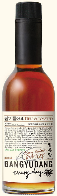 방유당 에브리데이 저온압착 참기름 S2, 1개, 200ml