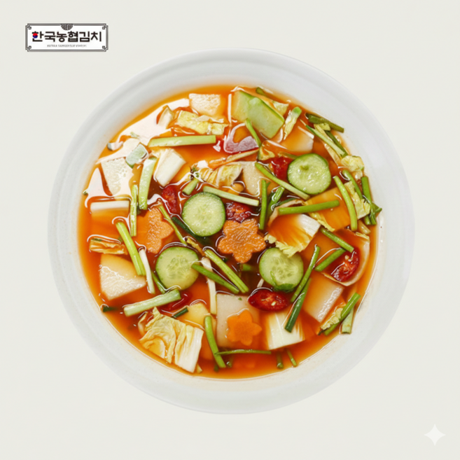 [황씨네옹고집] 한국농협김치 남한강김치 국내산 나박김치, 1개, 5kg