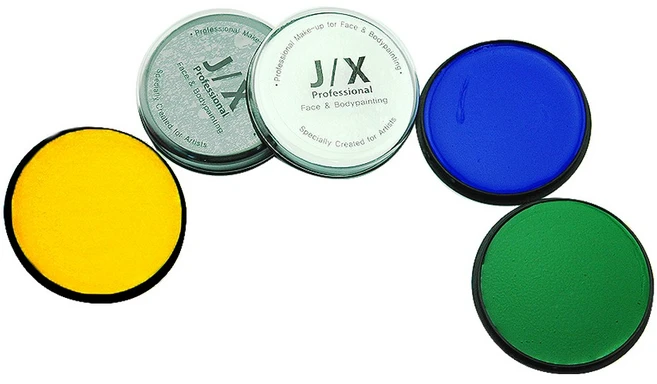 J.X Professional 수성물감 컬러 워터베이스 페인팅 30g 24색, 1개, 블랙 - 쿠팡