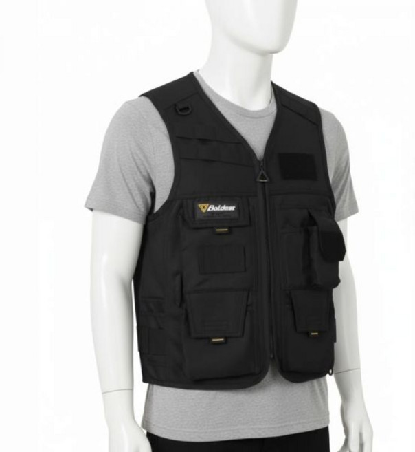 볼디스트 BOLDEST 일렉트릭션 베스트 작업조끼 전기공 현장용 2AVAX25003BKW
