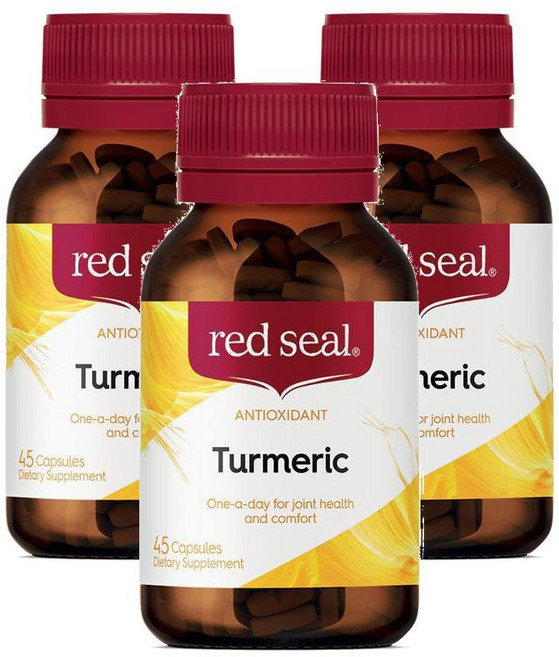 레드씰 터메릭 캡슐 Red Seal Turmeric, 3개, 45정