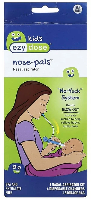 Ezy Dose 어린이용 Nos-Pal 비강 아스피레이터 6종 키트 EZD-01136, Ezy Dose, 어린이용, Nos-Pal, 비강 아스 - 쿠팡
