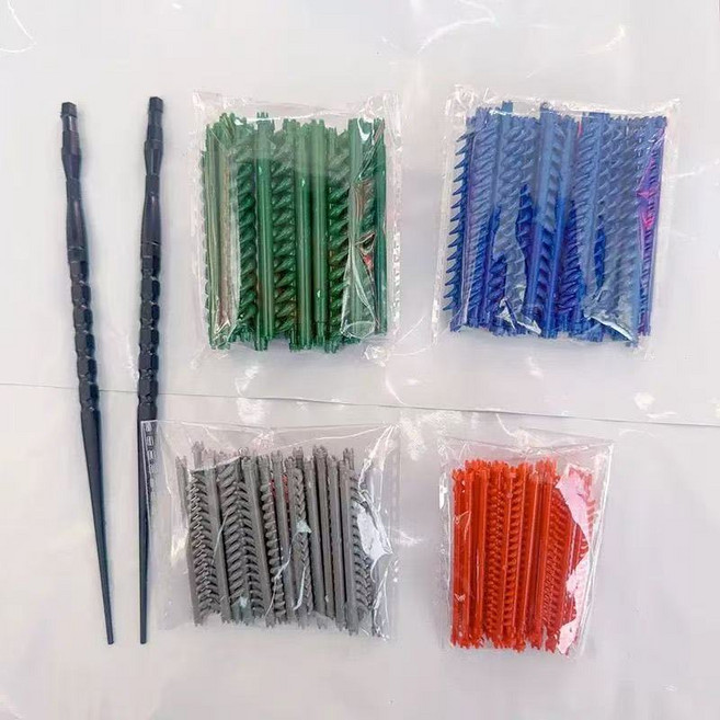 뿌리볼륨 모류교정 펌 롯드 헤어롤 탈모커버 교정펌 모근, 1개