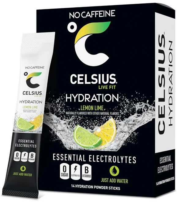미국 셀시어스 전해질 발포비타민 에너지 음료 14스틱 레몬라임 - 쿠팡