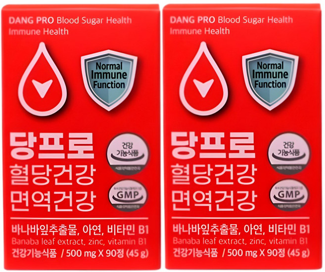 [쇼핑브로] 당프로 혈당건강 면역건강, 1세트, 180회분