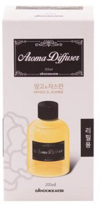 산도깨비 아로마디퓨져 리필, 2개, 200ml, 망고자스민