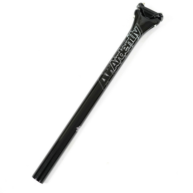ARDENTLY 탄소 시트 포스트 27.2/31.6mm MTB/도로/Fixie 자전거 탄소 섬유 시트 포스트 시트 튜브, 01 CHINA, 02 black 31.6 400mm, 1개