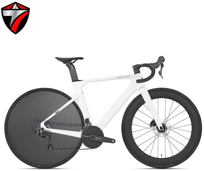 2위 - Twitter R10 Pro 로드 자전거 Shimano 7120 풀세트 레저 레이싱, 700mm, 화이트-R