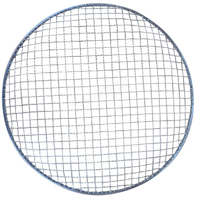 늘푸른 원형 석쇠 330mm x 30장 업소용 고기불판 바베큐 그릴 망 일회용석쇠