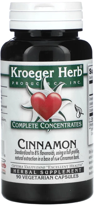 몸관리하세요 겨울입니다 Kroeger Herb Co Complete Concentrates 시나몬 베지 캡슐 90정(캡슐 1정당 200mg) 특별관리진행, KroegerHerbCoCompleteConcentra, 1개, 90정 - 쿠팡