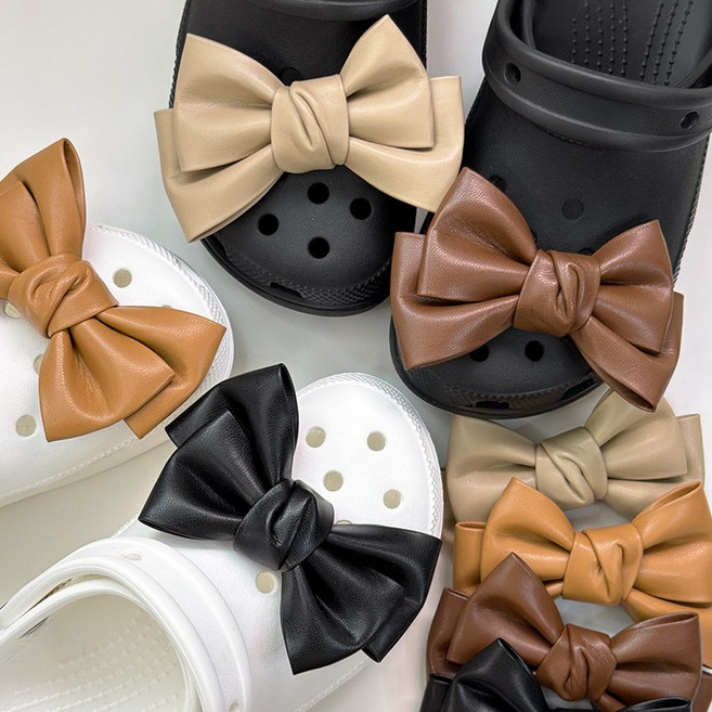 퍼니펀 인조가죽 왕리본 파츠 세트