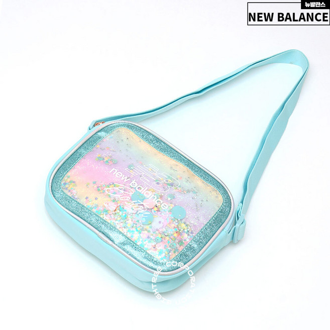 뉴발란스키즈 여아 글리터 유아동 크로스백 NK8ADS308G-84