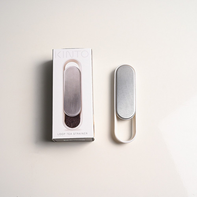 킨토 루프티 거름망 티스트레이너 화이트 정품박스 포함, 1개
