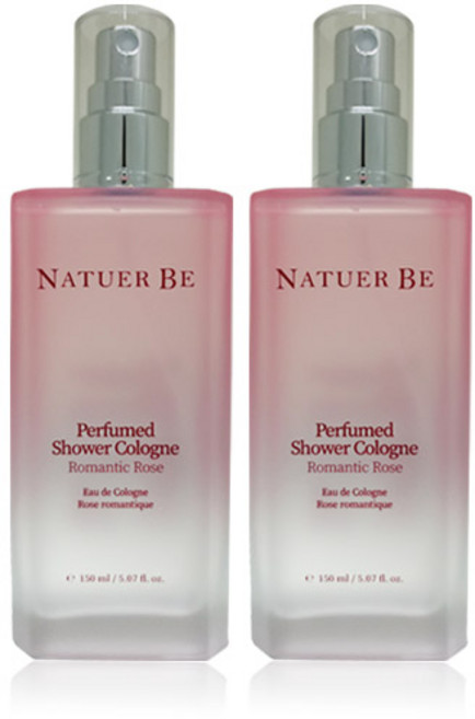 네추어 비 퍼퓸드 샤워 코롱 로맨틱 로즈 150ml X 2개