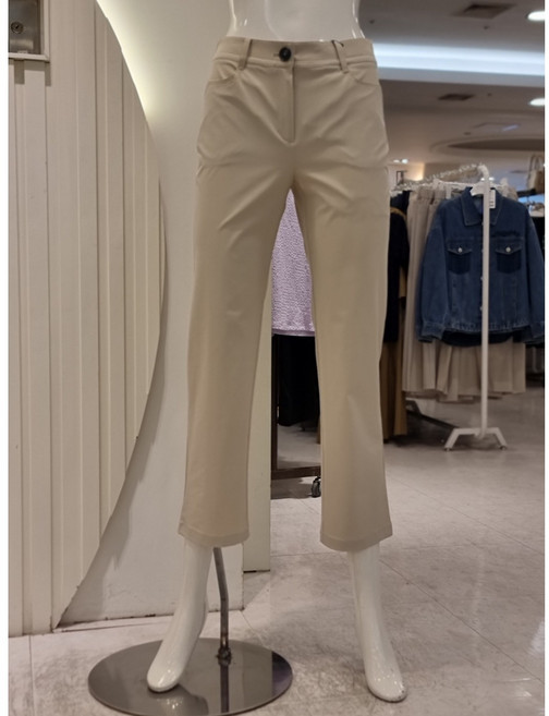 크로커다일레이디 뒷밴딩 일자핏 팬츠 CLEMPT901