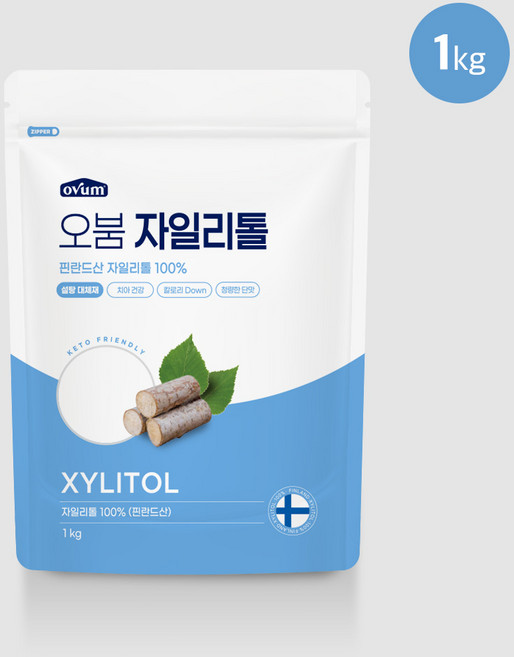 오붐 핀란드산100% 자일리톨 설탕대체 1kg, 1개