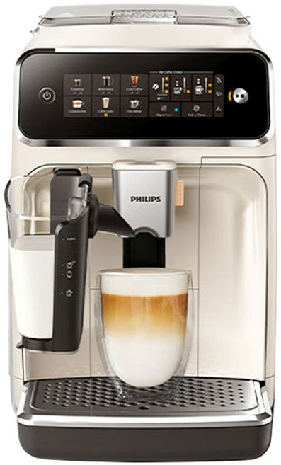 필립스 라떼고 전자동 에스프레소 커피머신, 샌드 실버, EP3341