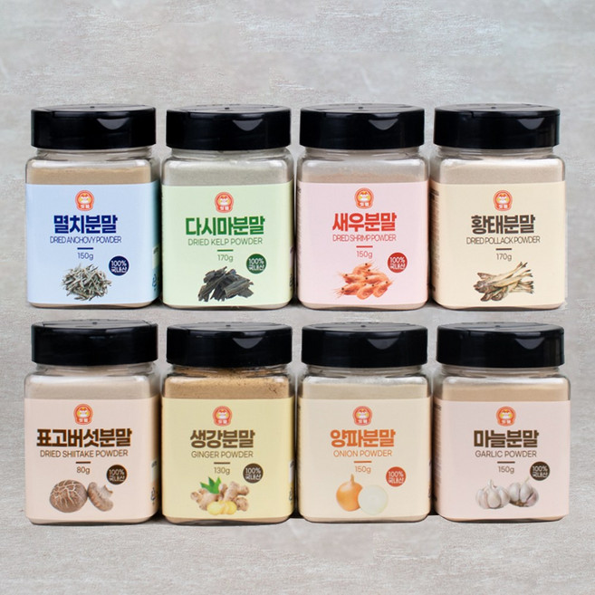 국산 생강 다시마 멸치 버섯 새우 분말, 07.잇템 국산 표고버섯분말 80g, 1개, 80g