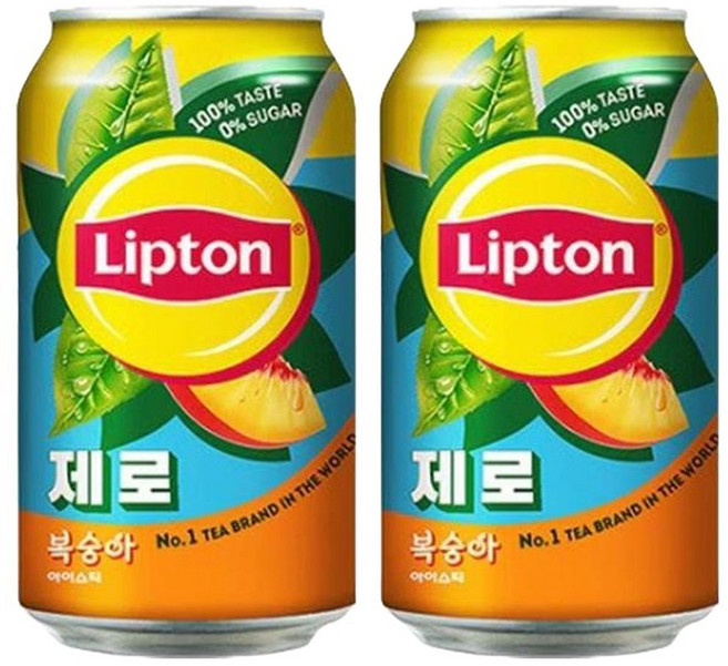 립톤 아이스티 제로슈가 복숭아 355ml 24캔, 1개
