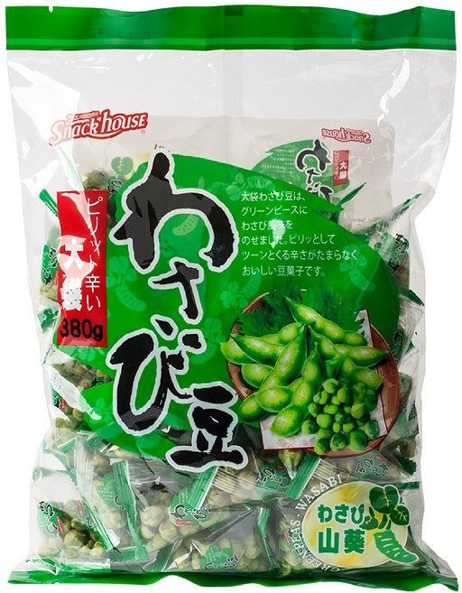 효성 그린피스 와사비향 스낵, 380g, 1개