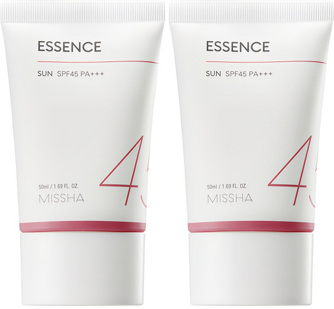 미샤 올 어라운드 세이프 블록 에센스 선크림 SPF45 PA+++, 50ml, 2개