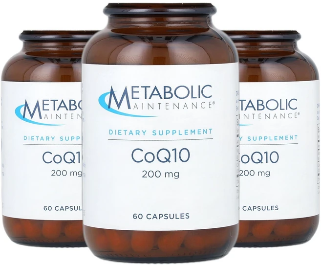 메타볼릭매인테넌스 코큐텐 CoQ10 200mg 캡슐 60정 2+1, 3개 - 쿠팡