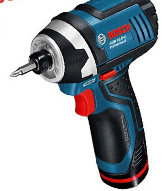 SEV BOSCH 충전임팩트드라이버 GDR10.8V-LI 10.8V 2.0Ah 전동드라이버