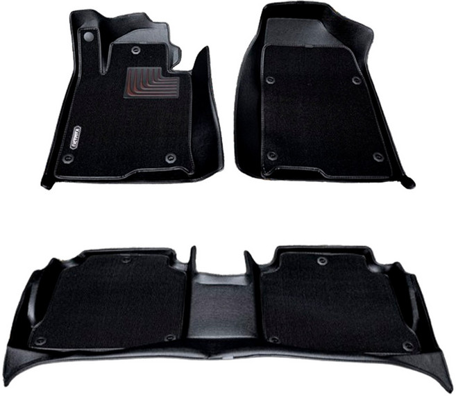 카마루 듀라입체매트 앞뒤 세트 현대자동차, 블랙, NF쏘나타트랜스폼 가솔린 2007~2013