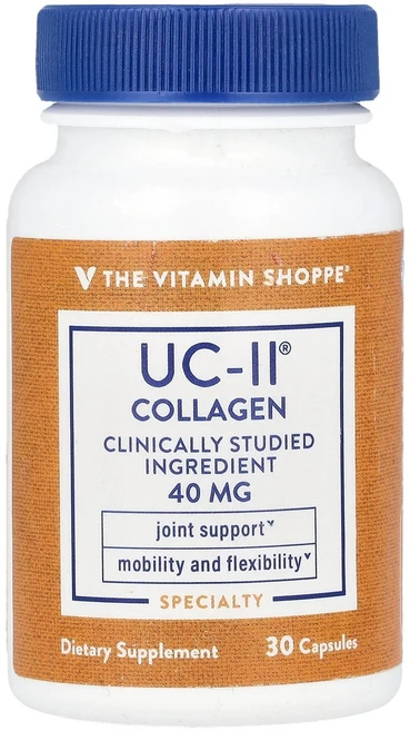 The Vitamin Shoppe UC-II® Collagen 40 mg 30 Capsules, The Vitamin Shoppe, UC-II® Co, 1개, 30정 - 쿠팡