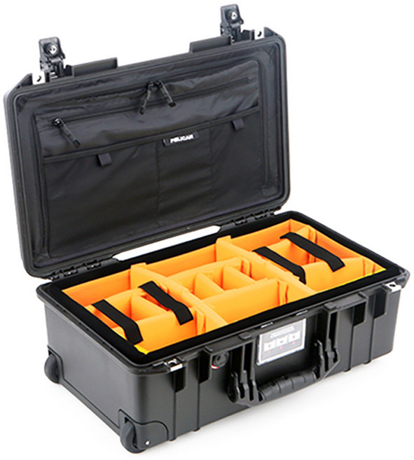 펠리칸 1535TRVL Air 캐리온 하드케이스 + 호환디바이더 카메라가방 펠리칸케이스, 펠리칸 1535TRVL Air 블랙+호환디바이더, 1개