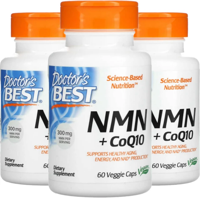 [3개 세트] 닥터스베스트 NMN 150mg+CoQ10 50mg 베지캡슐 60정, 3개 - 쿠팡